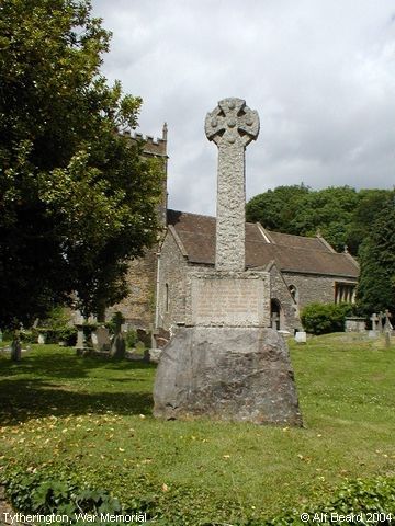 Recent Photograph of War Memorial (Tytherington)