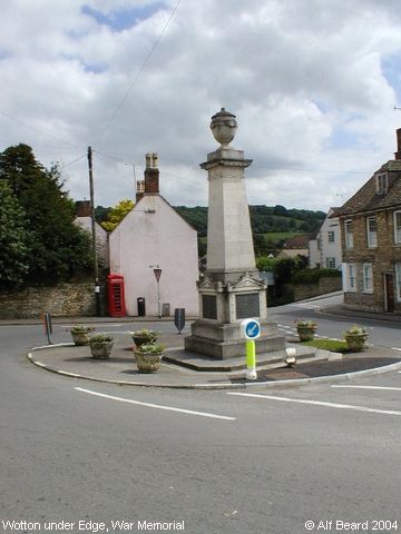 Recent Photograph of War Memorial (Wotton under Edge)