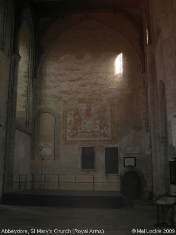 Recent Photograph of St Mary's Church (Royal Arms) (Abbeydore)