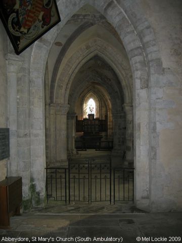 Recent Photograph of St Mary's Church (South Ambulatory) (Abbeydore)