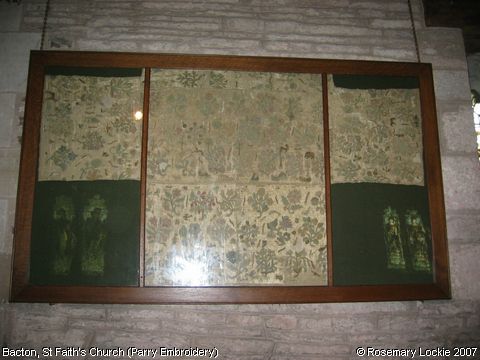 Recent Photograph of St Faith's Church (Parry Embroidery) (Bacton)