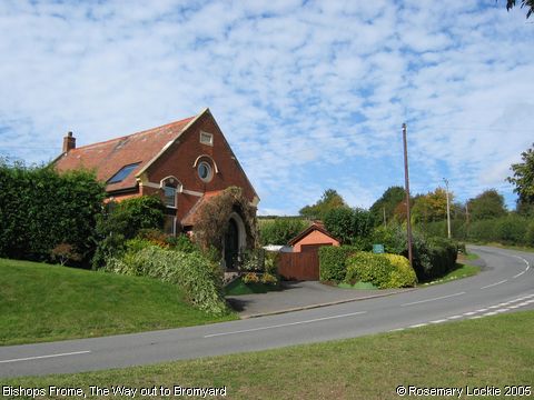 Recent Photograph of The Way out to Bromyard (Bishops Frome)