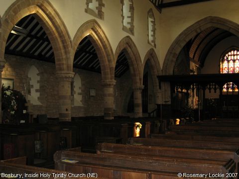 Recent Photograph of Inside Holy Trinity Church (NE) (Bosbury)