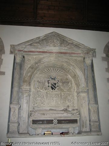 Recent Photograph of John Harford Monument (1573) (Bosbury)