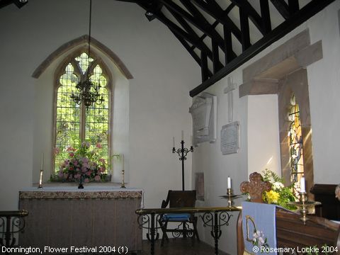 Recent Photograph of Flower Festival 2004 (1) (Donnington)