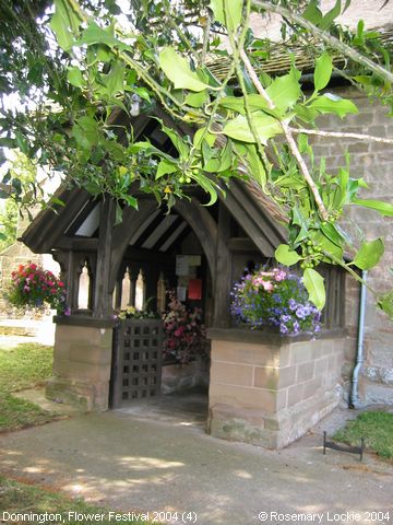 Recent Photograph of Flower Festival 2004 (4) (Donnington)