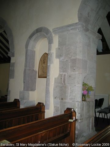 Recent Photograph of St Mary Magdalene's Church (Statue Niche) (Eardisley)