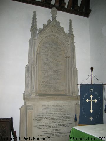 Recent Photograph of Coke Family Memorial (2) (Eardisley)
