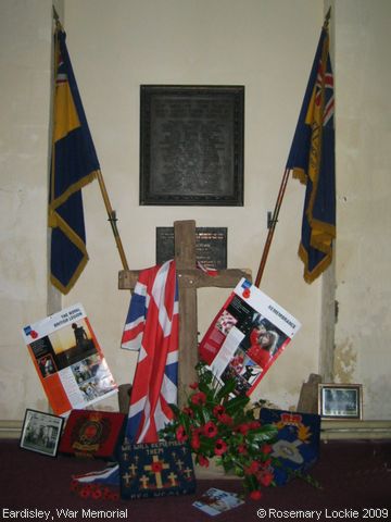 Recent Photograph of War Memorial (Eardisley)
