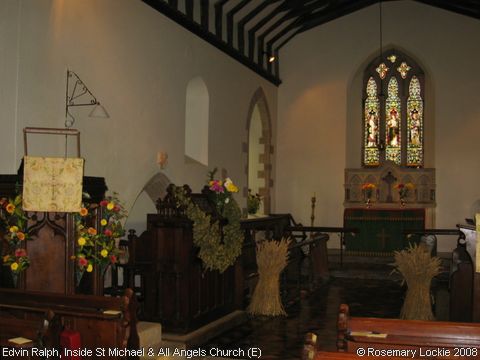 Recent Photograph of Inside St Michael & All Angels Church (E) (Edvin Ralph)