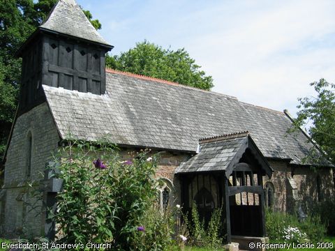 Recent Photograph of St Andrew's Church (Evesbatch)