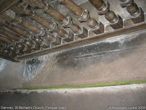 Recent Photograph of St Michael's Church (Templar Slab) (Garway)