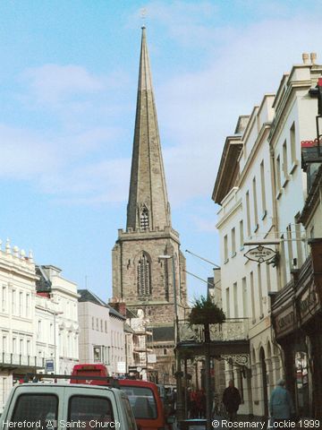 Recent Photograph of All Saints Church (Hereford)