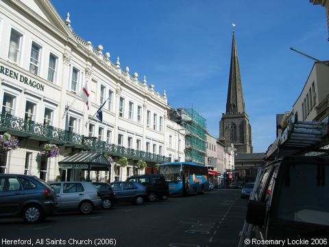 Recent Photograph of All Saints Church (2006) (Hereford)