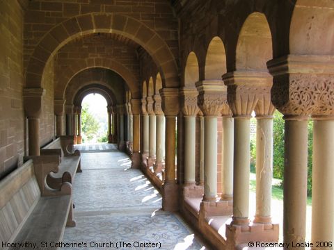 Recent Photograph of St Catherine's Church (Cloister in 2006) (Hoarwithy)