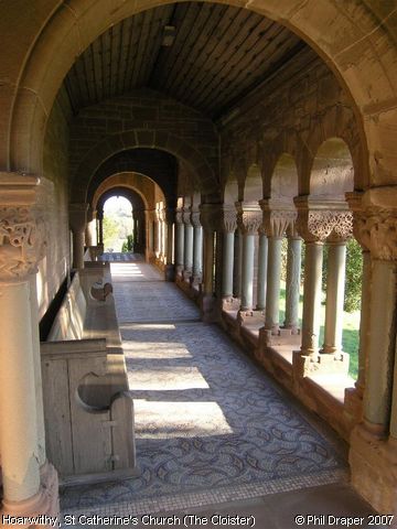 Recent Photograph of St Catherine's Church (Cloister in 2007) (Hoarwithy)
