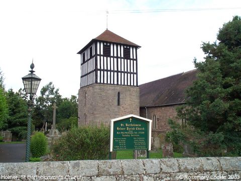 Recent Photograph of St Bartholomew's Church (Holmer)