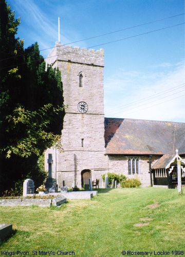 Recent Photograph of St Mary's Church (Kings Pyon)