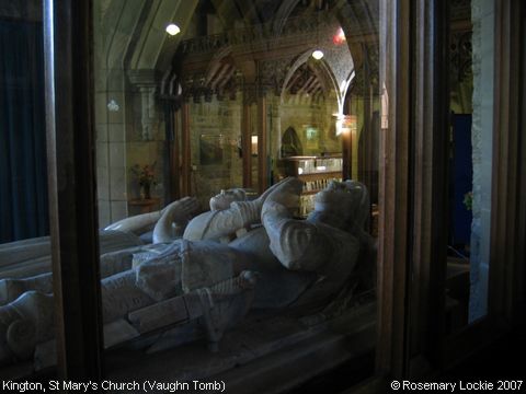 Recent Photograph of St Mary's Church (Vaughn Tomb) (Kington)