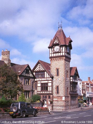 Recent Photograph of The Barrett-Browning Institute (Ledbury)