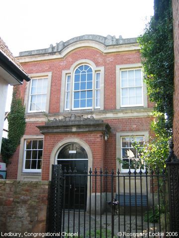 Recent Photograph of Congregational Chapel (Ledbury)