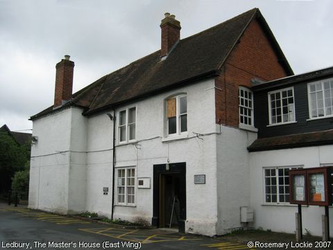 Recent Photograph of The Master's House (East Wing) (Ledbury)