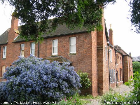 Recent Photograph of The Master's House (West Wing) (Ledbury)