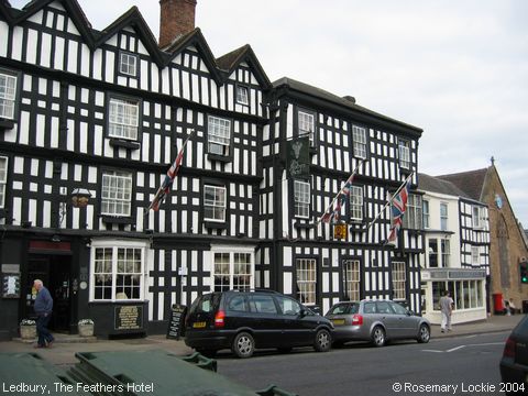 Recent Photograph of The Feathers Hotel (Ledbury)
