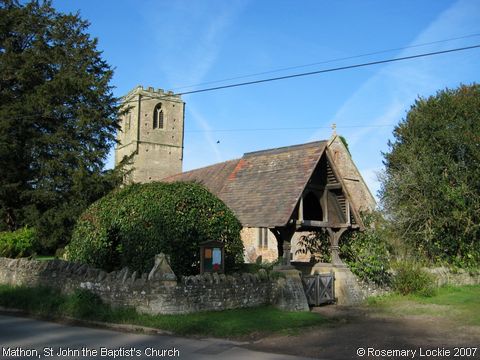 Recent Photograph of St John the Baptist's Church (Mathon)