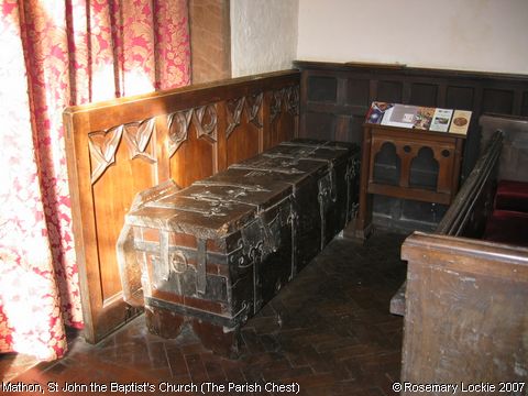 Recent Photograph of St John the Baptist's Church (The Parish Chest) (Mathon)