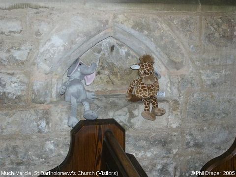 Recent Photograph of St Bartholomew's Church (Visitors) (Much Marcle)