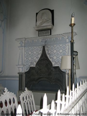 Recent Photograph of St John the Evangelist's Church (South Transept) (Shobdon)