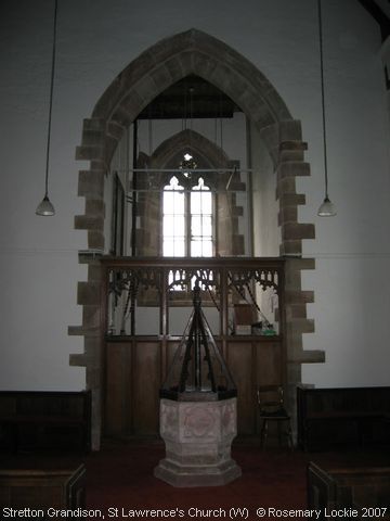 Recent Photograph of St Lawrence's Church (W) (Stretton Grandison)