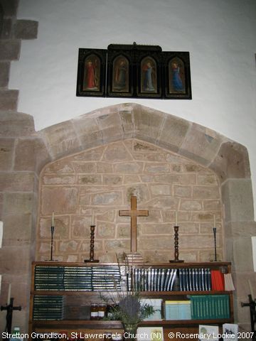 Recent Photograph of St Lawrence's Church (N) (Stretton Grandison)