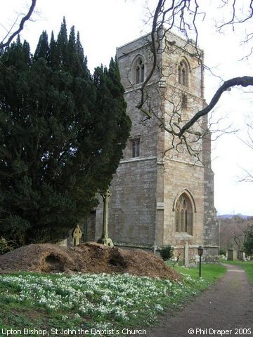 Recent Photograph of St John the Baptist's Church (Upton Bishop)