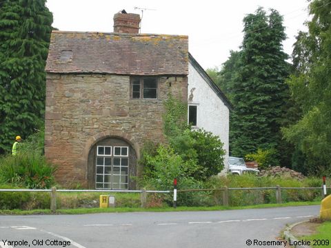 Recent Photograph of Old Cottage (Yarpole)