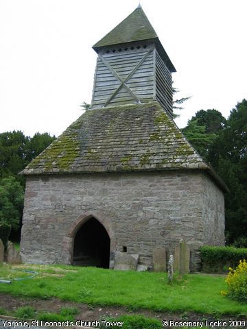 Recent Photograph of St Leonard's Church Tower (Yarpole)