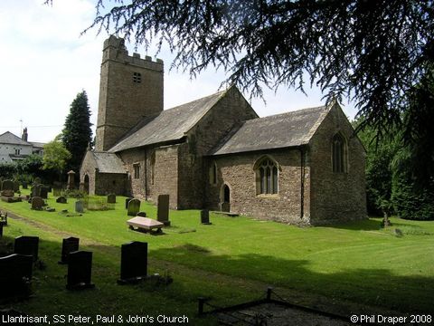 Recent Photograph of St Peter, Paul & St John's Church (Llantrisant / Llantrisaint Fawr)