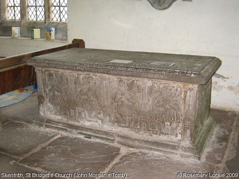 Recent Photograph of St Bridget's Church (John Morgan's Tomb) (Skenfrith / Ynysgynwraidd)