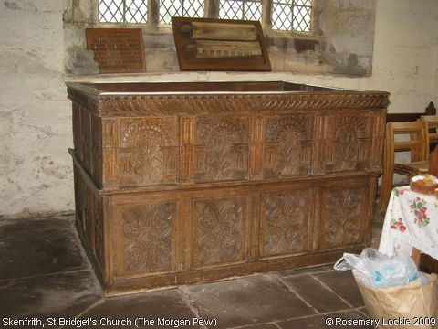 Recent Photograph of St Bridget's Church (The Morgan Pew) (Skenfrith / Ynysgynwraidd)