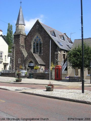 Recent Photograph of Congregational Church (Usk / Brynbuga)