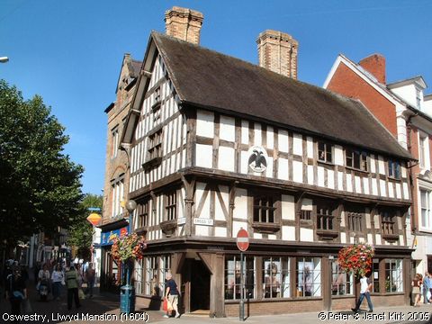Recent Photograph of Llwyd Mansion (1604) (Oswestry / Croeswallt)