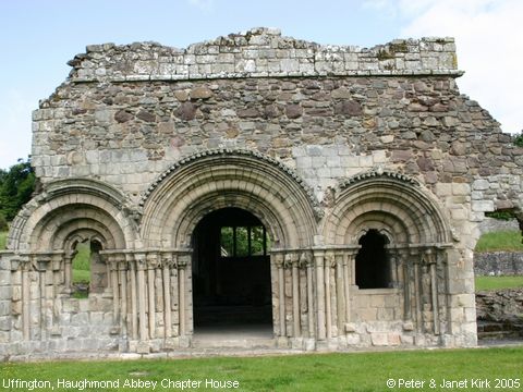 Recent Photograph of Haughmond Abbey Chapter House (Uffington)