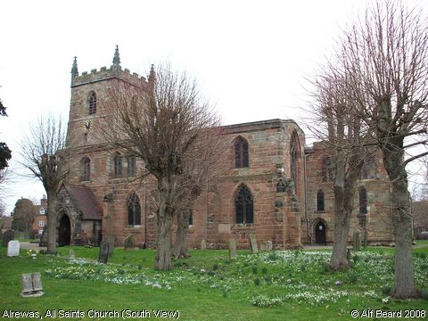 Recent Photograph of All Saints Church (South View) (Alrewas)
