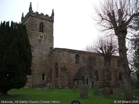 Recent Photograph of All Saints Church (Tower View) (Alrewas)