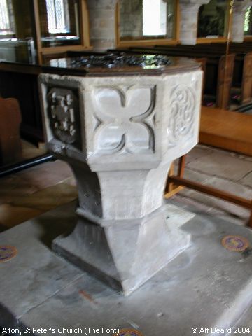 Recent Photograph of St Peter's Church (The Font) (Alton)