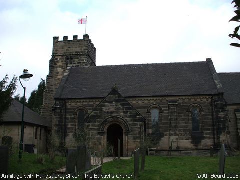 Recent Photograph of St John the Baptist's Church (Armitage)