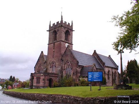Recent Photograph of St John the Baptist's Church (Ashley)