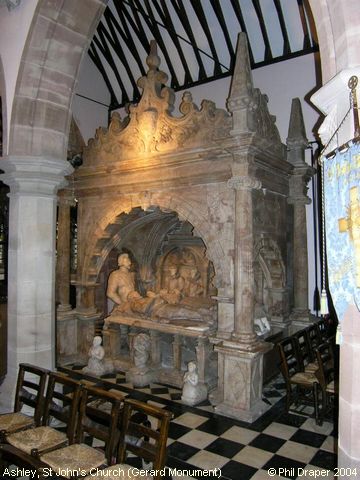 Recent Photograph of St John's Church (Gerard Monument) (Ashley)