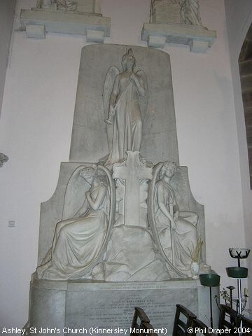 Recent Photograph of St John's Church (Kinnersley Monument) (Ashley)